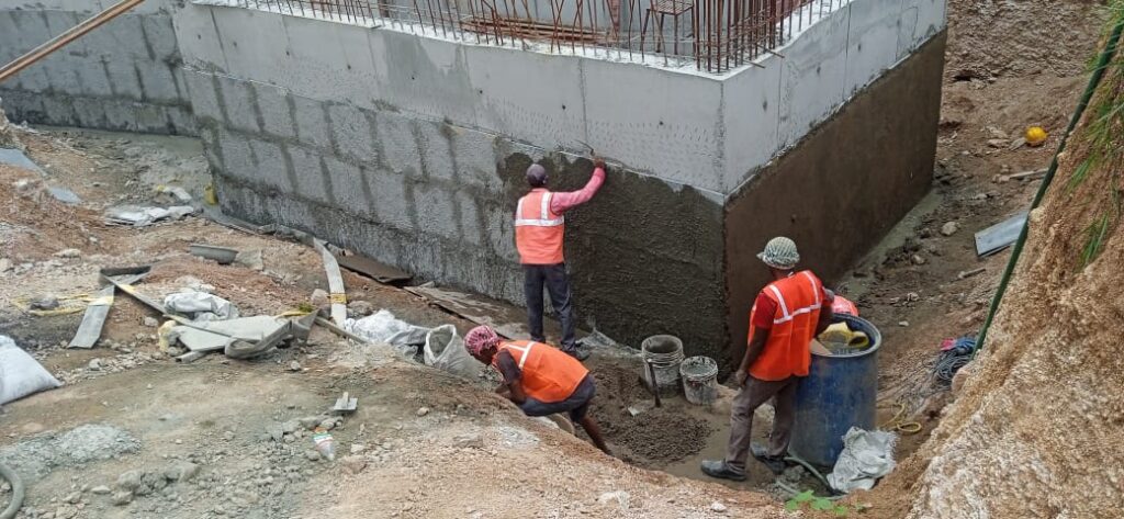 Box method Waterproofing